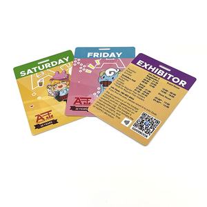 卸売プロモーションパス & ストラップカスタムイベントスタッフ名バッジイベント用ストラップVIPバックステージパス - Product Image 6