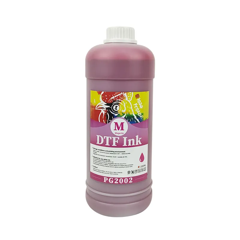 Fcolor-tinta de pigmento DTF Premium para impresora Epson XP600, L1800, DX5, i3200, tinta blanca, película PET