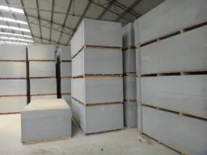 High Strength Waterproof Exterior Wall 4x8 Asbestos Free Fiber Cement Board For Construction Engineering