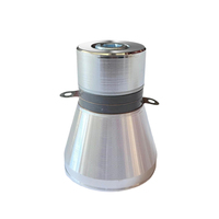 Sensor Vibrator Industri Ultrasonik Multi-Frekuensi Piezo P4 Transduser Pembersih Ultrasonik