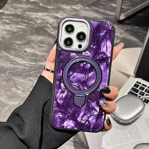 Carcasa de PC de TPU de alta calidad con soporte de pegamento para <span class=keywords><strong>iPhone</strong></span> 16 15 Pro Max Hard Phone Case - Product Image 5