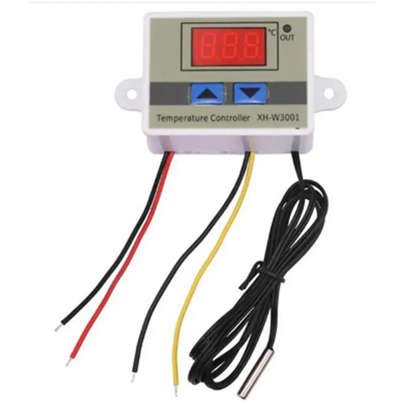 12V 120W 10A dijital sıcaklık kontrol cihazı anahtarı termostat + NTC sensörü XH-W3001