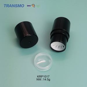 Emballage en plastique rond pour rouge à lèvres, blush et crème, avec bouchon à vis écologique et impression sérigraphique pour cosmétiques - Product Image 5