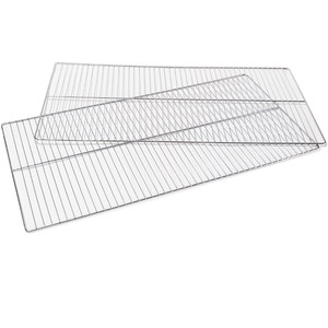 Hongfa Rectangular Wire Mesh Grill 40x25cm Portable Outdoor BBQ Grilling Rack Multifunctional Easy Clean - Product Image 5