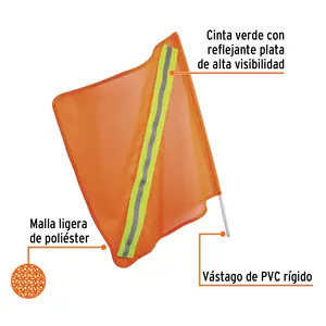 Señalización vial BOX 6 con reflector, TRUPER - Product Image 2