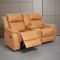Sofá Reclinable Manual de Cuero Extensible 3+2+1 Plazas para Parejas, Conjunto de Sala de Estar con 3 Asientos