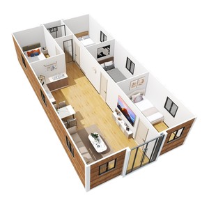 Garantie de 5 ans, pas de frais cachés, décomposition transparente des coûts, maison préfabriquée modulaire avec livraison DDP au Royaume-Uni, <span class=keywords><strong>France</strong></span>, Allemagne - Product Image 6