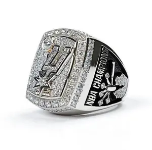 The San Antonio Spurs Championship Rings cheap custom basketball championship rings