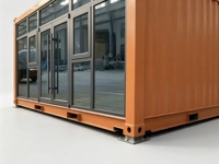 Edificio Contenedor Prefabricado Plegable Moderno, Casa Modular Portátil, Tienda, Hotel, Oficina, Certificado CE ISO9001, Personalizable
