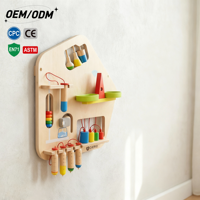 Juguete Educativo de Madera Montessori STEM, Laboratorio de Química para Niños de 2 a 13 Años, Seguro, No Tóxico, Ahorra Espacio, Experimento Científico