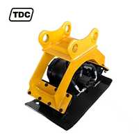 Compacteur à plaques hydraulique réversible TDC 680 kg avec moteur - Haute efficacité et stabilité pour les travaux de construction