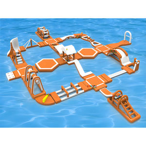 Equipo de parque acuático inflable para adultos con diseño personalizado, carrera de obstáculos acuáticos, Parque Acuático flotante para playa y Lago - Product Image 2