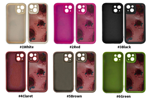Custodia per Telefono di Lusso con Motivo a Rosa per <span class=keywords><strong>iPhone</strong></span> 16 15Pro Max 14 13 12 11 <span class=keywords><strong>XS</strong></span> XR INS, <span class=keywords><strong>Cover</strong></span> <span class=keywords><strong>Protettiva</strong></span> Morbida Antiurto, Nuova Collezione - Product Image 6