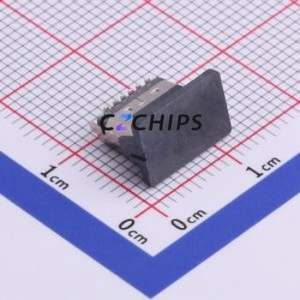 TYPE-C-31-D-03 USB Connector SMD Connector ( Connector Type: Type-C )( Gender: Female )( Mounting Type: Vertical Mount ) - Product Image 2