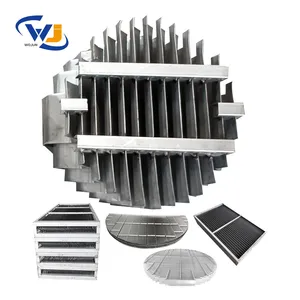 Wojun Roestvrijstalen Metalen Vaan Type Mist Eliminator Vaan Lamella Pack Baffle Demister