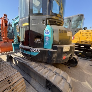 क्रॉलर वर्क मशीन मिनी खुदाई 4x4 धातु का उपयोग स्थिति ट्रैक हो 2025 55 सबसे कम कीमत खुदाई - Product Image 1