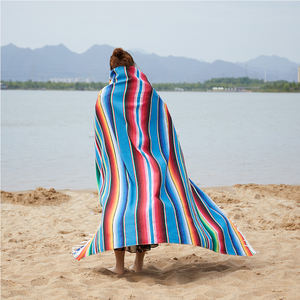 Drapeau personnalisé avec imprimé, bohème, vente en gros, tissé, bon marché, en vrac, pour fête, pique-nique, Yoga, couverture mexicaine, promotion - Product Image 2