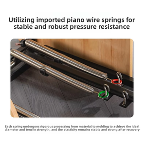 Chaise d'Appoint Pliable en Bois d'Érable pour Studio <span class=keywords><strong>de</strong></span> Yoga et Pilates, Modèle pour la Maison et le Studio - Product Image 3