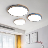 Plafonnier Led rond avec télécommande à intensité variable