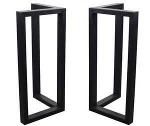 Modern Iron Metal Folding <b>Adjustable</b> Clamp <b>Table</b> <b>Legs</b> for Kitchen Dining Living Room Hotel Use Powder Coated Custom Cast - Product Image 3