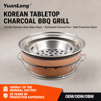 Grill en argile japonais Wasabi 4ème génération, barbecue au charbon lavable pour usage commercial et domestique, idéal pour les restaurants de barbecue coréen