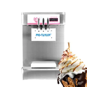 Commercial Ice Cream Machine Advanced Durability Table Top Stainless Steel Soft Serve Ice Cream Machine