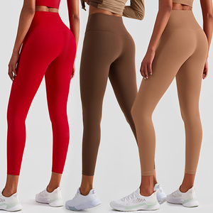 Leggings de sport personnalisés, leggings doux sans entrejambe avec poche cachée à l'arrière, pantalon de fitness taille haute, leggings de yoga pour femmes - Product Image 5