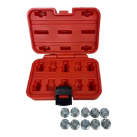 Jeu de clés à douille pour verrous de roues professionnels pour BMW E66/E60/E90/X5/X3, acier au carbone moyen de haute qualité, garantie de 6 mois