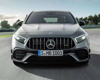 Kit de carrosserie pour Mercedes Benz, nouvelle collection, pare-choc avant avec calandre, adapté aux modèles classe A W177 à A45 AMG