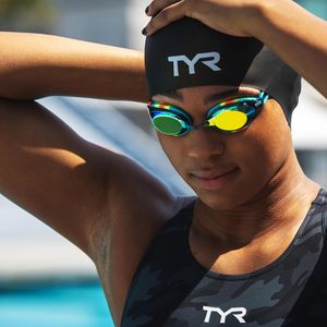 Gafas de Natación <span class=keywords><strong>TYR</strong></span> Blackhawk Racing - Gafas de Natación para Adultos, Hombres y Mujeres - Antivaho, Protección UVA/UVB, Herméticas, Hechas en China - Product Image 5