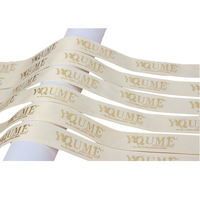 Ruban rouge multicolore de 4 cm, rose florale, décoration de gâteau de Noël et accents de boîte cadeau, vente en gros