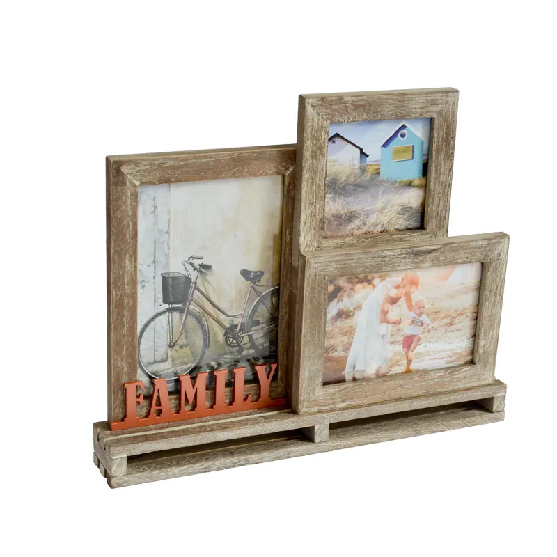 Chinese Factory 3Pcs Multi Ideas triple composite photo frame