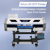 Printer UV Roll-to-Roll Label Kristal Berkualitas Tinggi Printer DTF UV Kepala XP600 Dukungan Teknis Khusus