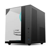 Soeyi Stock ATX PC Case Oem Odm 2025 New Design 0.6MM Ultra Thickness Three Sided Tempered Glass Gaming Computer Case for PC