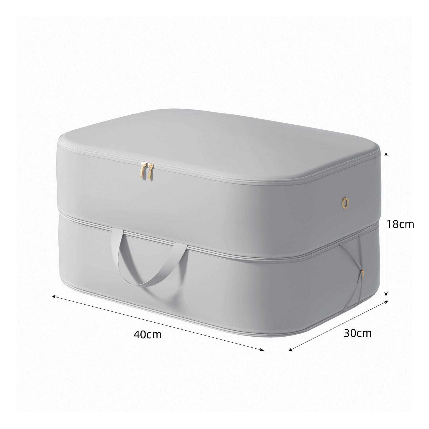 สีเทา-40*30*18ซม