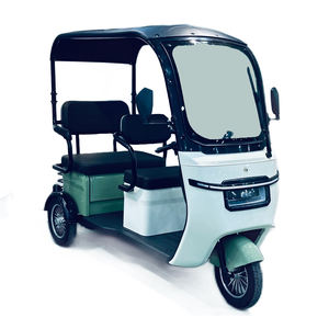 Prix d'usine, vente chaude, tricycle électrique E Trike à carrosserie ouverte, housse de <span class=keywords><strong>pluie</strong></span> disponible, utilisation double pour le transport de marchandises et de passagers, tricycle électrique/vélo à trois roues - Product Image 4