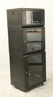 Fabrication Centre de données intérieur 19 pouces 4U 6U 9U 12U 15U 24U Enclosure Network Server Rack Wall Mount Cabinet