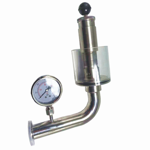 1.5 pouces sanitaire TC50.5mm équipement <span class=keywords><strong>de</strong></span> bière soupape <span class=keywords><strong>de</strong></span> <span class=keywords><strong>d</strong></span>écharge <span class=keywords><strong>d</strong></span>'air soupape <span class=keywords><strong>d</strong></span>'échappement avec manomètre - Product Image 6