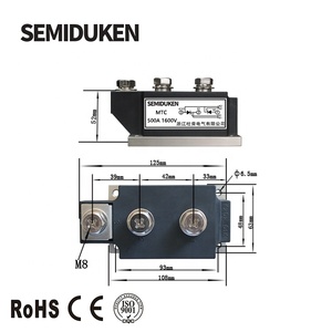 Điều khiển nhiệt <span class=keywords><strong>Thyristor</strong></span> mô-đun mtc500a 1600V mtc500a 1600V <span class=keywords><strong>Thyristor</strong></span> <span class=keywords><strong>module</strong></span> cho công nghiệp - Product Image 2