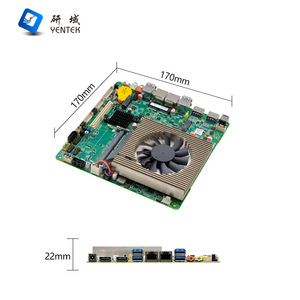 Placa Base Industrial Mini ITX Yentek YH620R1, Intel I3 I5 I7 HM370, 64GB, Doble Canal, VGA, HDMI, LVDS, EDP - Product Image 1