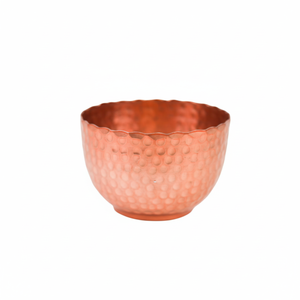 <b>Small</b> Mini Copper Food <b>Bowl</b> Hammered Tableware Home and Kitchenware Dining Solid Copper Food <b>Bowl</b> for Tableware Decoration - Product Image 1