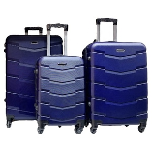 Ensemble de valises modernes pour filles, 3 pièces, 20, 24, 28 pouces, en fibre ABS de bonne qualité, bagage à main léger à 4 roues - Product Image 2