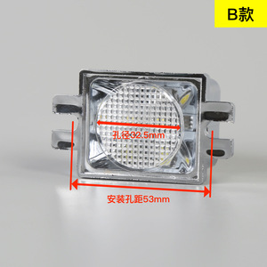 Luz de Emergencia LED DC12V con Botón Pulsador para Piezas de Ascensor Estilo A B C Otros - Product Image 3