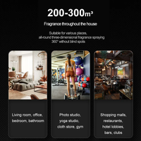 Diffuseur d'huiles essentielles sans eau électrique en aluminium à batterie rechargeable pour la maison et l'hôtel, contrôlé par application