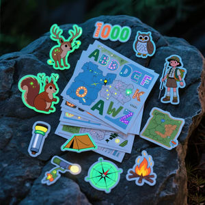 Nuevo Diseño Personalizado, Adhesivo de Gel Promocional Brillante, Material Personalizado, Tu Diseño, Impermeable, Ecológico, Barnizado UV, Dibujos Animados - Product Image 3