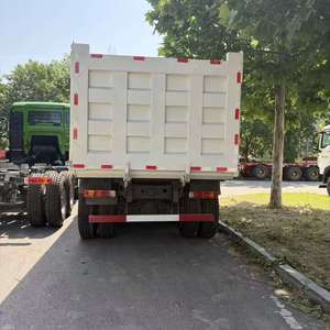 รถบรรทุก SINOTRUK HOWO NX 6x4 มือสอง เครื่องยนต์ดีเซลยูโร 5 371/380 แรงม้า เครื่องยนต์ Weichai รถบรรทุกหนักแบบเทท้าย พร้อมกล้องมองหลัง สำหรับงานเหมืองและก่อสร้าง - Product Image 3