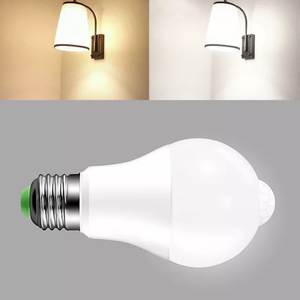 E27 LED PIR <strong>Motion</strong> <strong>Sensor</strong> <strong>Light</strong> <strong>Bulb</strong> 10W Cool Warm White Lamp 110V 220V Globe <strong>Bulb</strong> Body Induction for Stairs Walkway Night Safe - Product Image 4