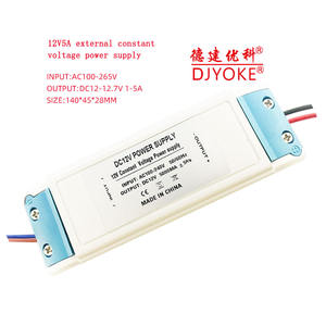 Hot Sale 12V5A Super Thin External LED Driver AC220V-DC12V5A Constant Voltage Power Supply Module Supervisory Control <strong>Industrial</strong> - Product Image 3