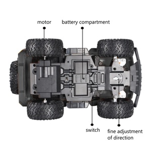 Voiture RC miniature 1/16 2.4G 518-01, véhicule tout-terrain télécommandé, voiture de course avec éclairage - Product Image 6