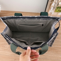 Sac fourre-tout de travail pour ordinateur portable, OEM ODM, logo personnalisé, multi-poches, imperméable, grande capacité, avec fond anti-affaissement